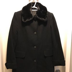 Vintage VI Sequence Black Peacoat